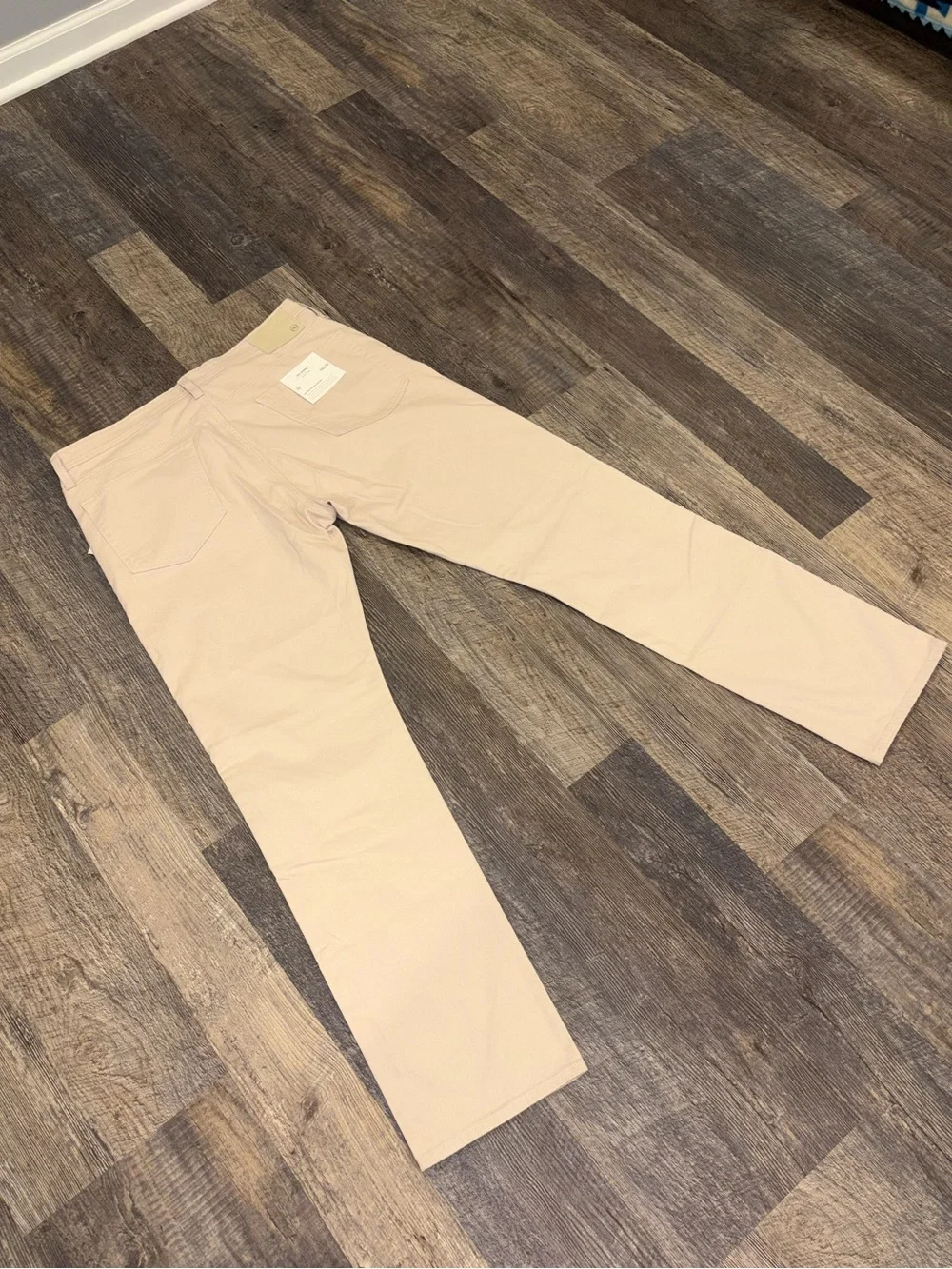 Ag Adriano Goldschmied Light Beige Casual Pants